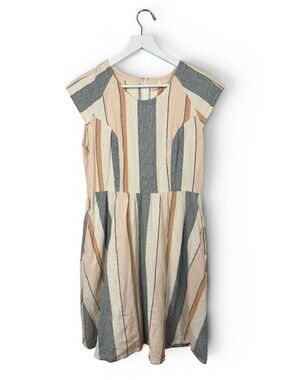 Mata Traders Marseille 100% Cotton Dress Made in Nepal W2452 Sz M
